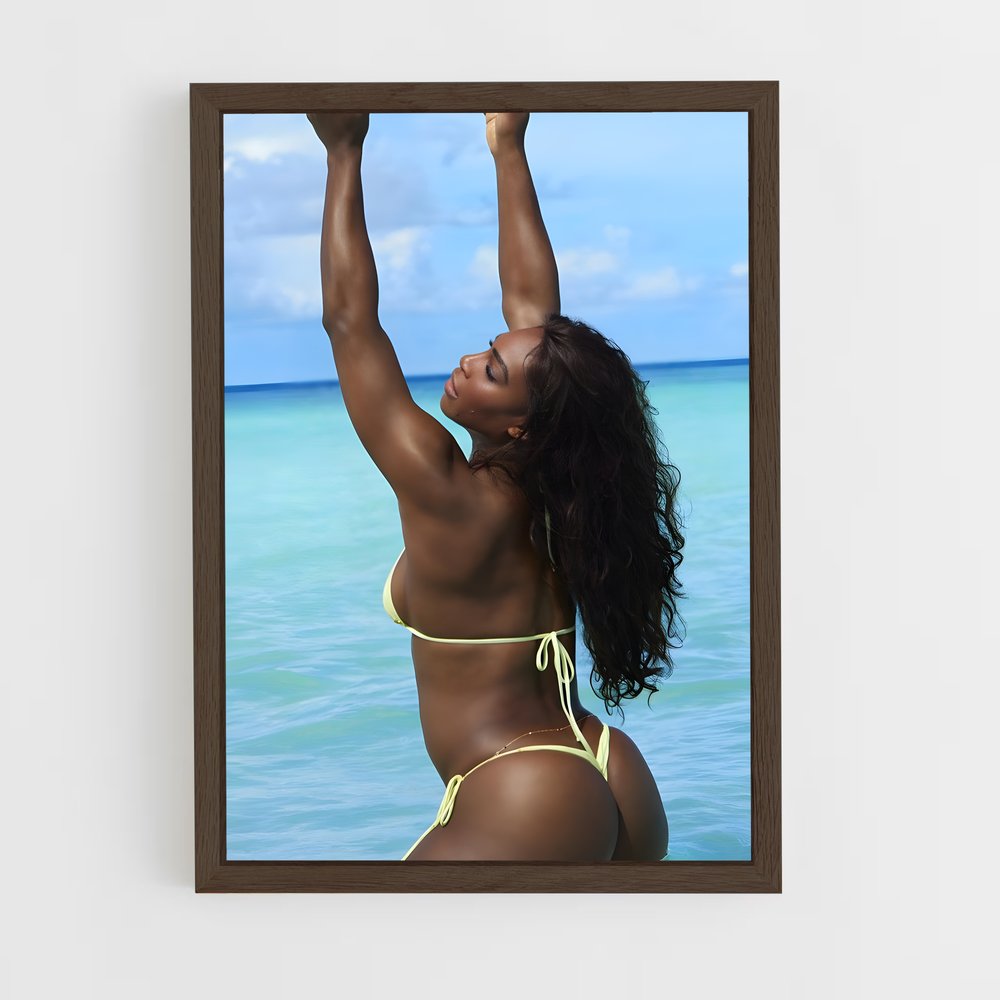 Poster Splash de Serena – affiche Tennis (vue 5)